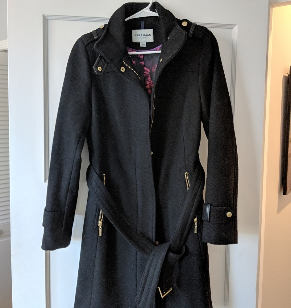 Cole Haan Military Coat